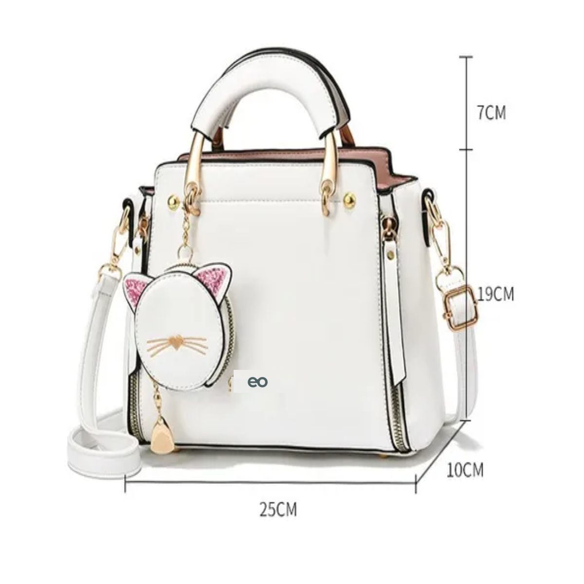 Foto 5 pulgar | Bolsa Mujer Moda Impermeable Casual Vintage Eo Safe Imports Esi-19527 Rosa