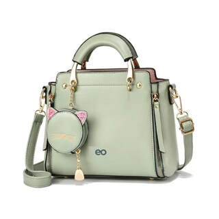Foto 1 | Bolsa Mujer Moda Impermeable Casual Vintage Eo Safe Imports Esi-19528 Verde
