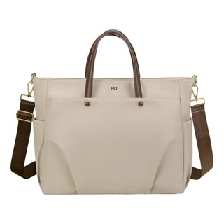 Foto 1 | Bolsa Para Laptop Mujer Impermeable Eo Safe Imports Esi-19524 Beige