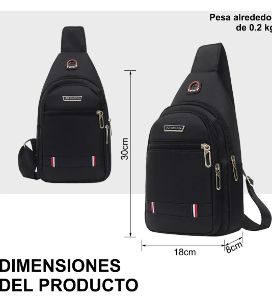 Foto 2 | Xtellar Bolso Bandolera Unisex Premium - Confort, Estilo Y Funcionalidad Óptimos