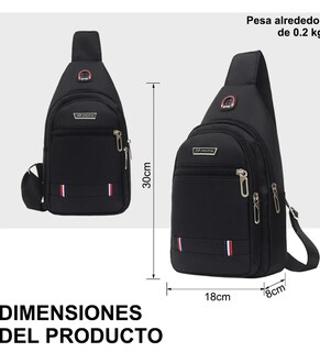 Foto 2 | Xtellar Bolso Bandolera Unisex Premium - Confort, Estilo Y Funcionalidad Óptimos