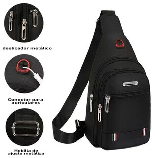 Foto 3 | Xtellar Bolso Bandolera Unisex Premium - Confort, Estilo Y Funcionalidad Óptimos