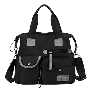 Foto 1 | Bolsa Impermeable Bandolera Para Mujer Portátil Lab.g Negro