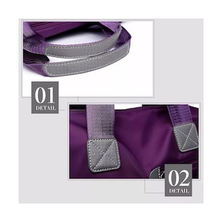 Foto 3 | Bolsa Impermeable Bandolera Para Mujer Portátil Lab.g Negro