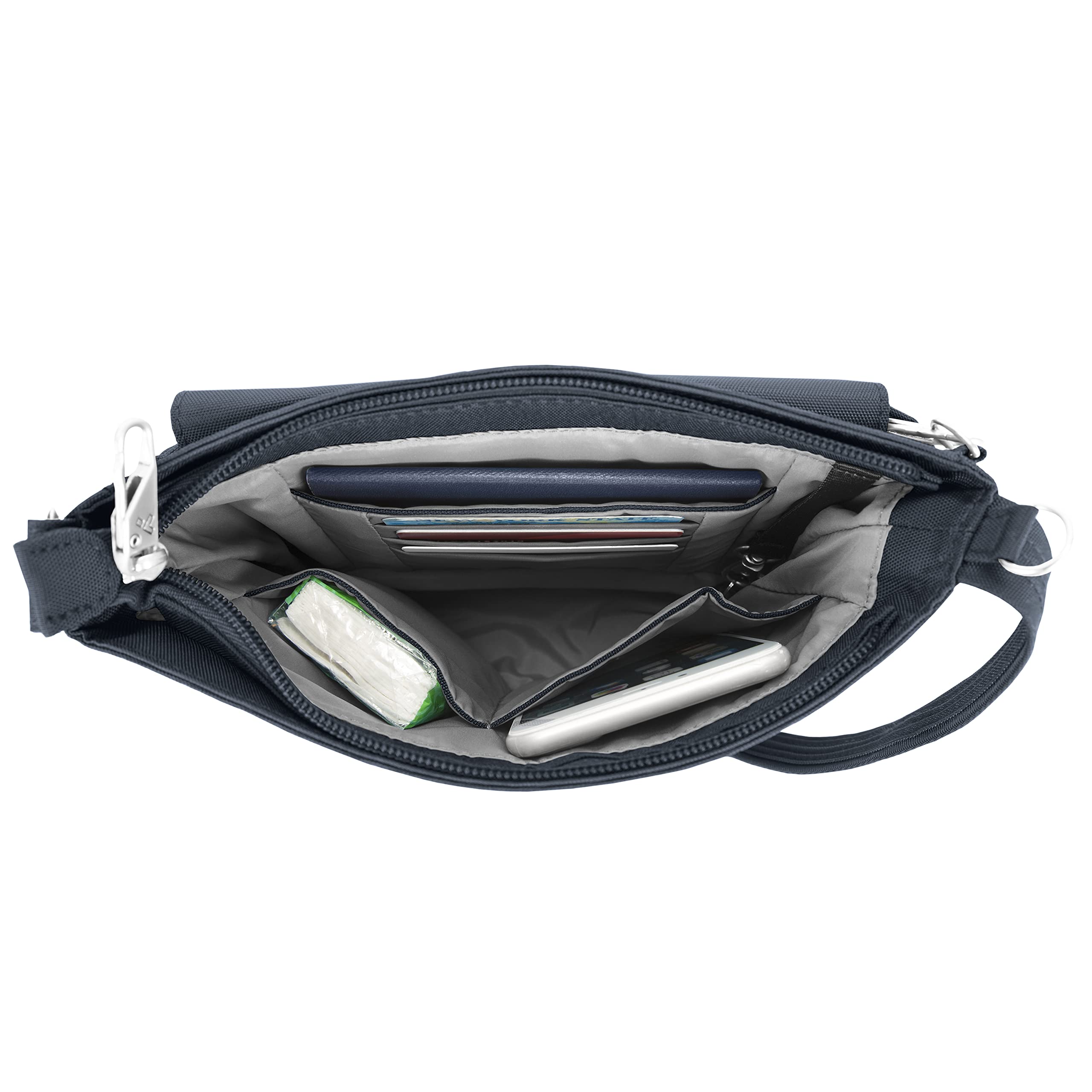 Foto 5 pulgar | Bandolera Travelon Anti-theft Classic Mini Midnight - Venta Internacional.