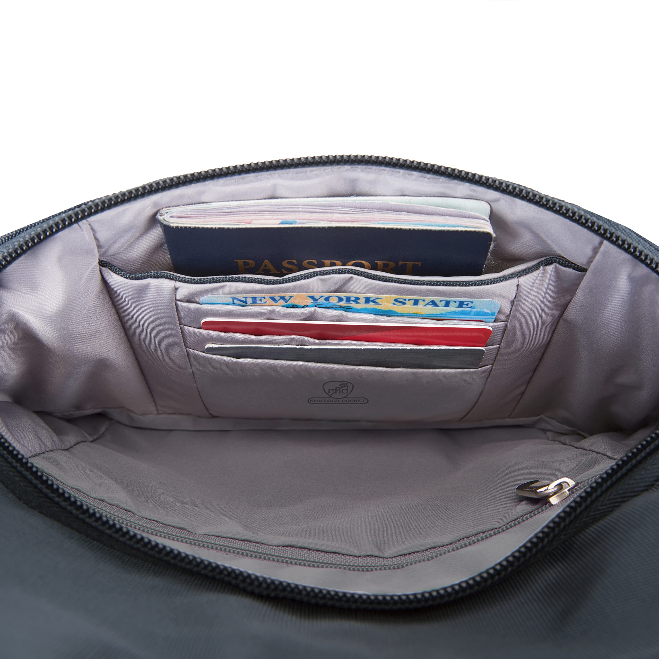 Foto 5 pulgar | Bandolera Travelon Anti-theft Classic Essential Midnight - Venta Internacional.