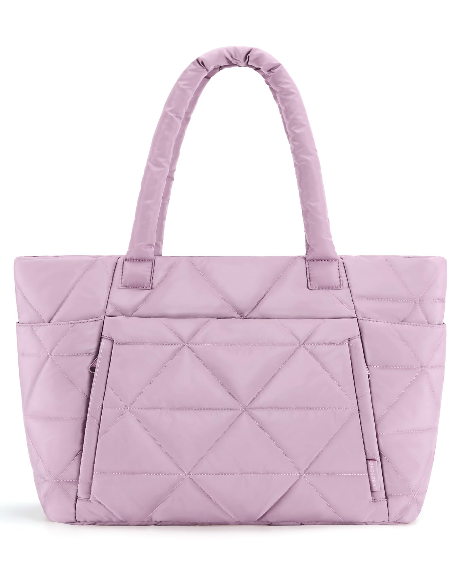 Foto 2 pulgar | Bolso De Mano Bagsmart Bolso De Mano Hinchado Con Cremallera Para Mujer, Color Morado - Venta Internacional.