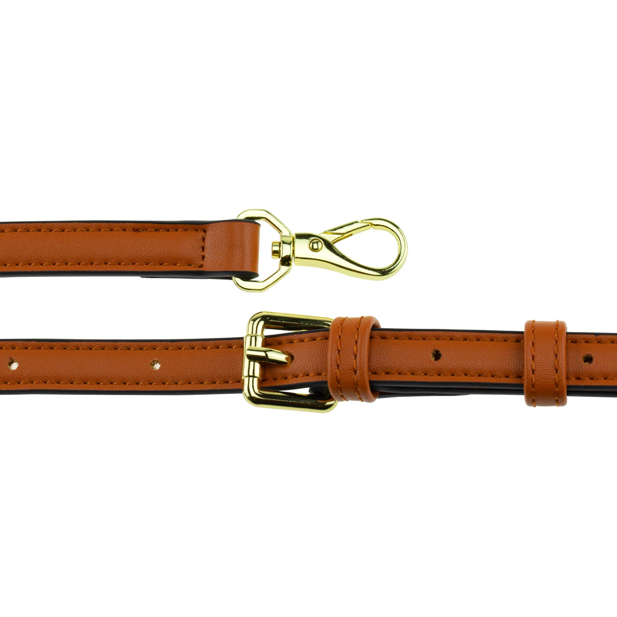 Foto 5 | Bandolera De Cuero Allzedream De Repuesto Con Correa Para Bolso, Marrón - Venta Internacional.