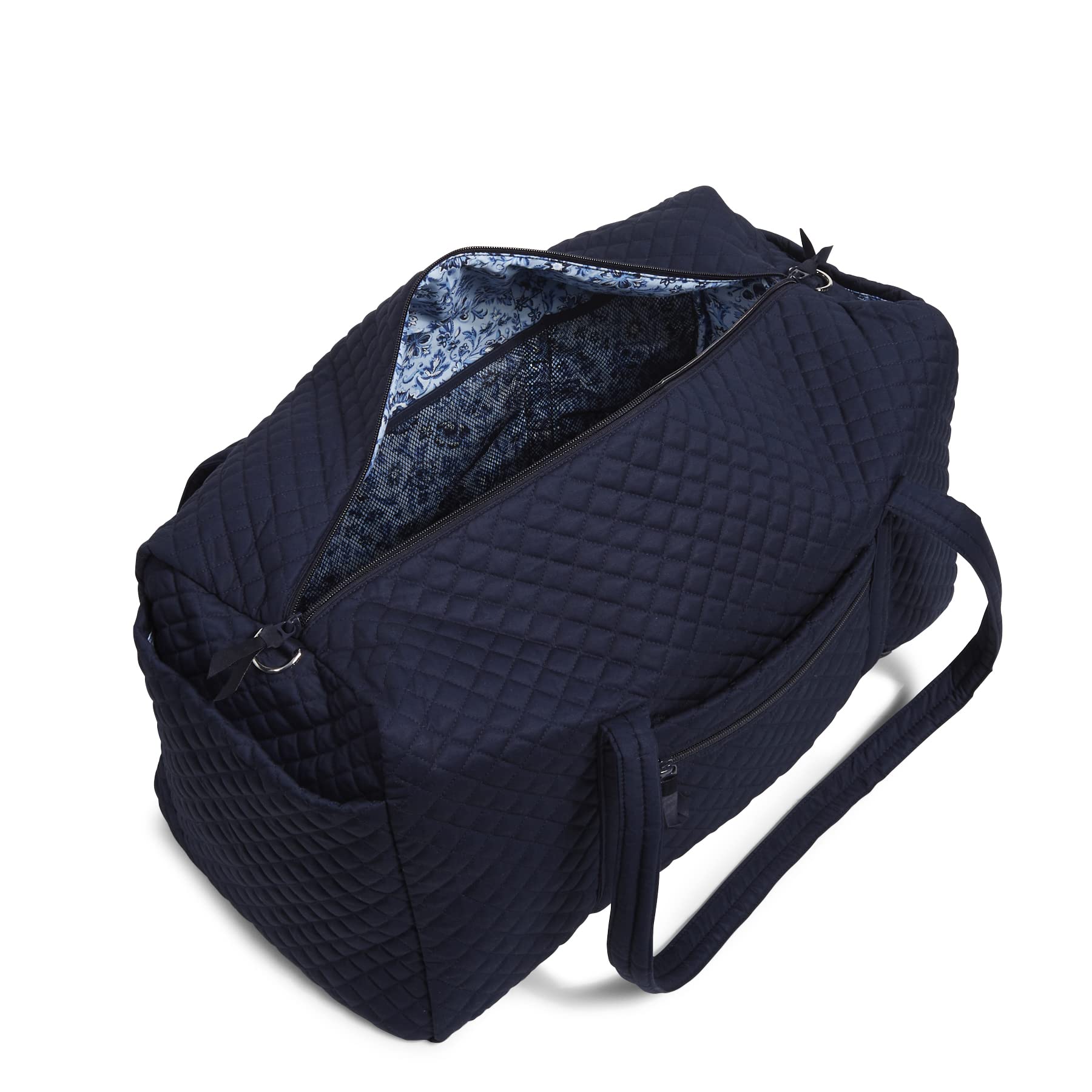 Foto 5 | Bolsa De Viaje Vera Bradley Cotton True Navy Para Mujer - Venta Internacional.