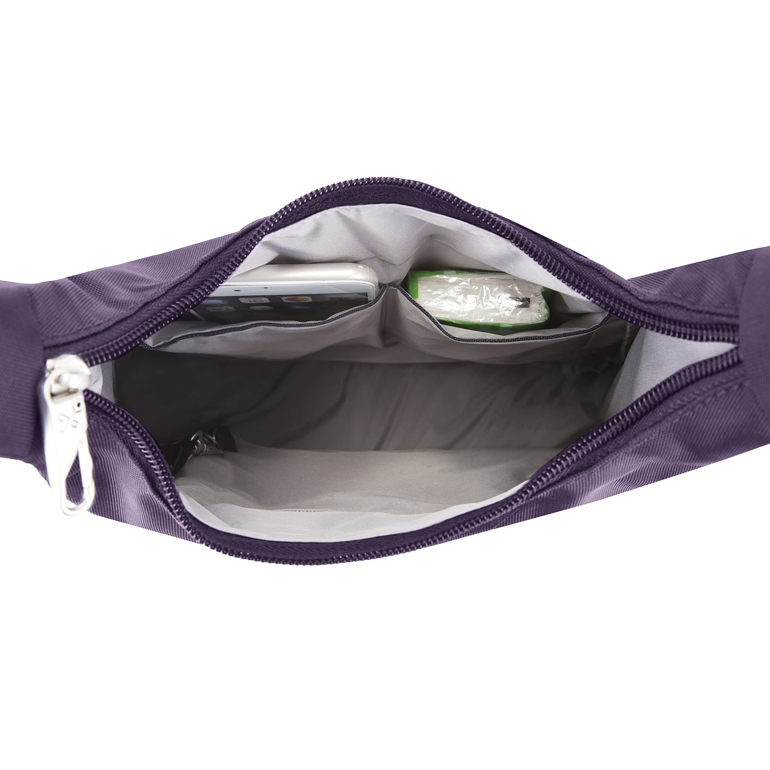 Foto 4 pulgar | Bandolera Travelon Anti-theft Essential Púrpura - Venta Internacional.
