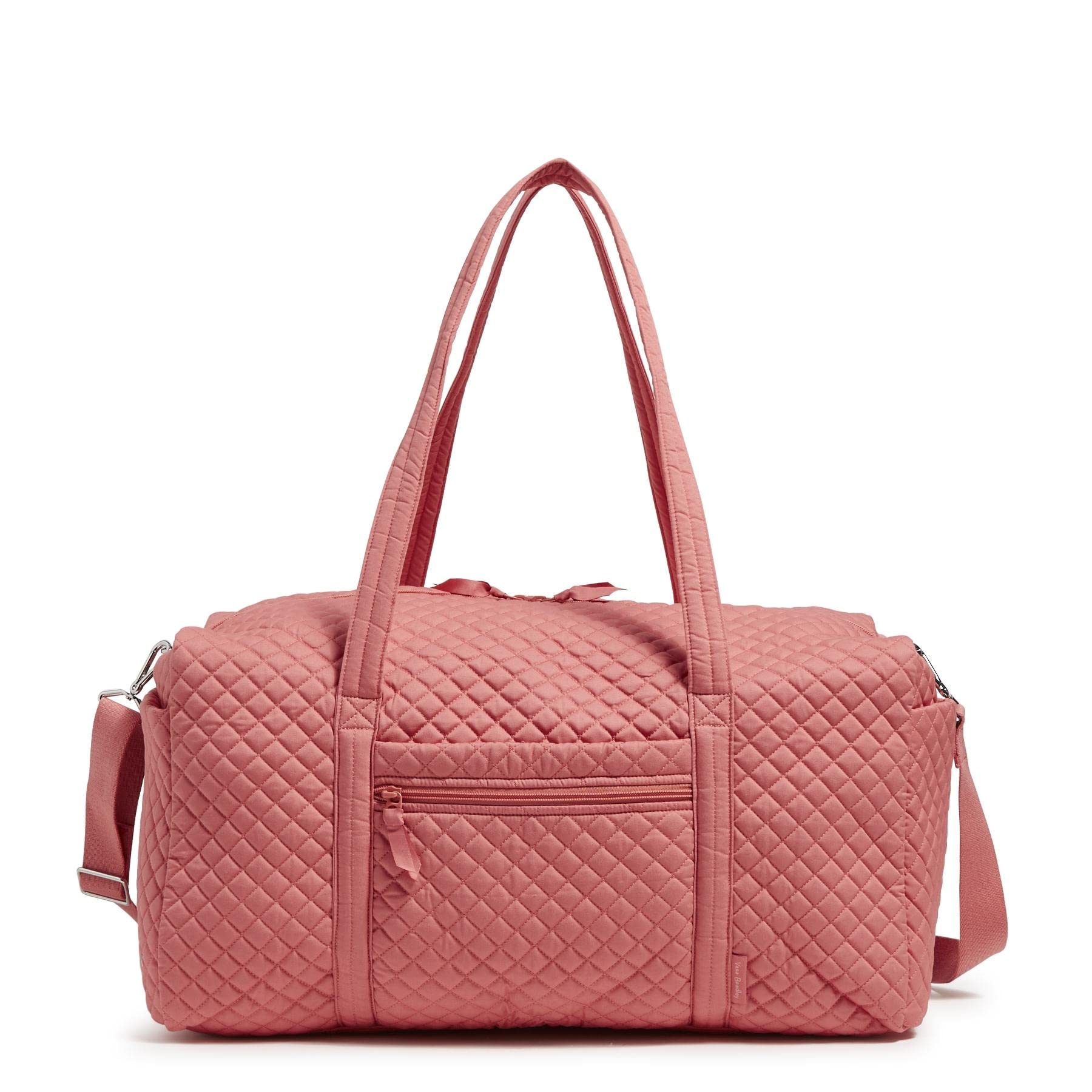 Foto 2 pulgar | Bolsa De Viaje Vera Bradley Terra Cotta Rose De Algodón Reciclado - Venta Internacional.