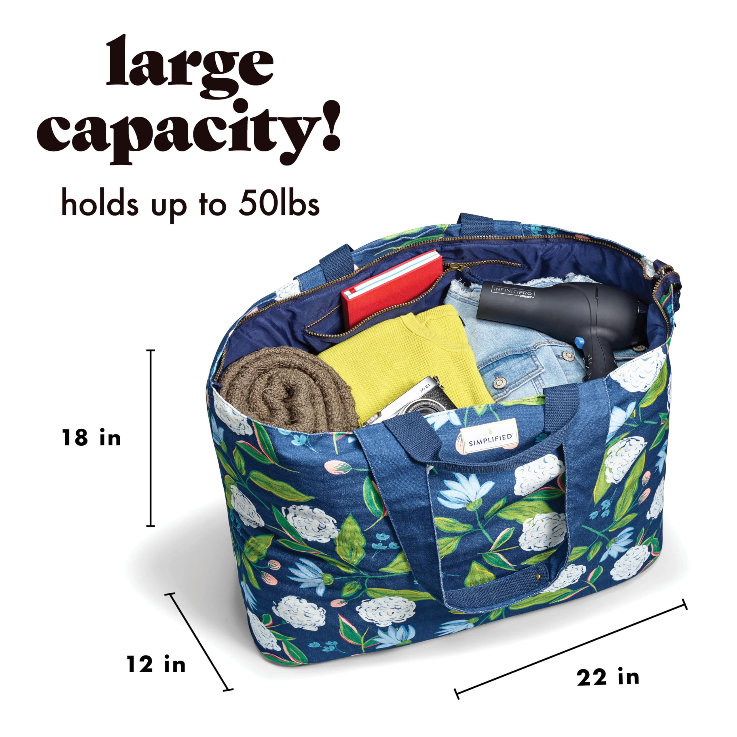 Foto 3 pulgar | Bolso De Fin De Semana Fit & Fresh Con Todo Lo Necesario Para Mujer - Venta Internacional.