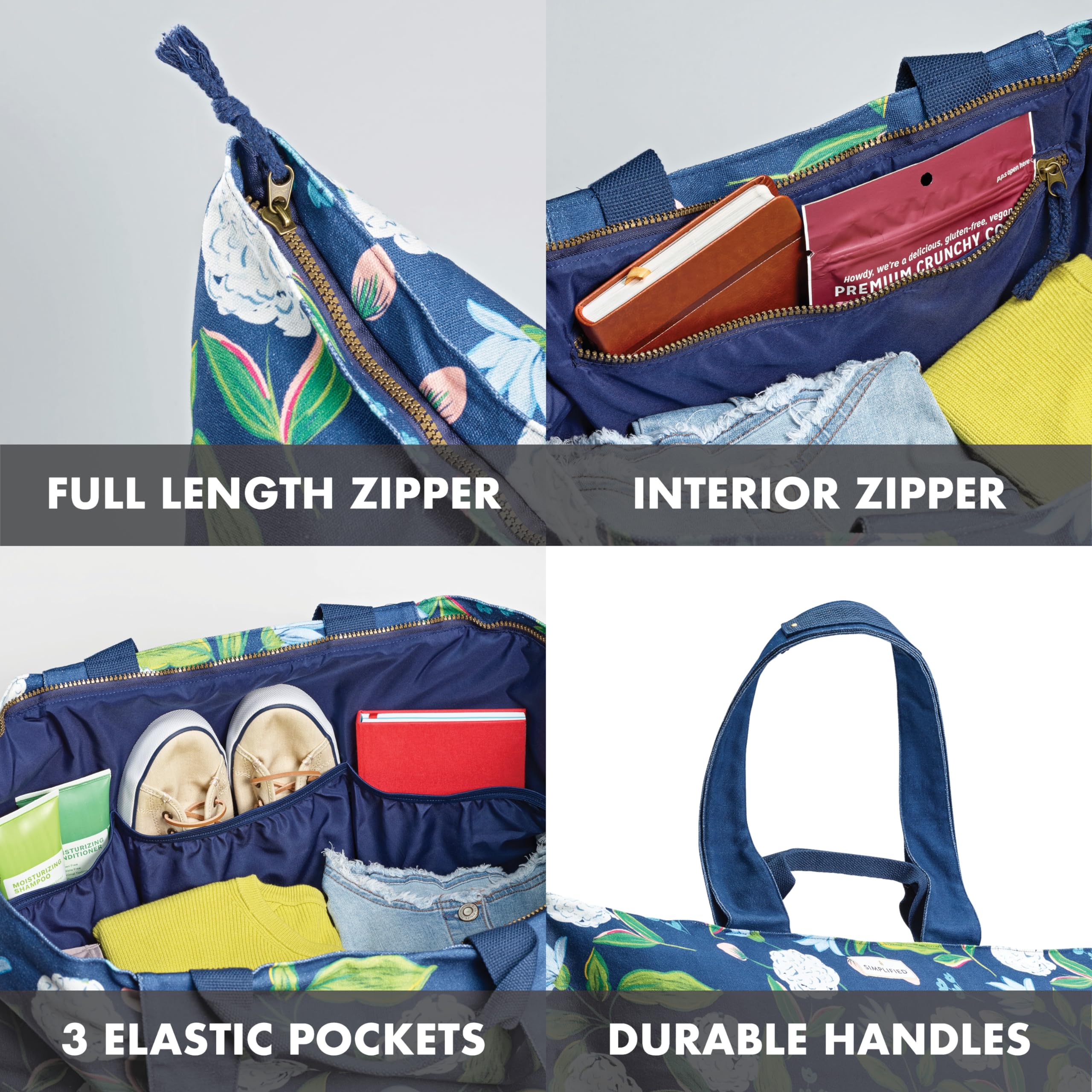 Foto 4 pulgar | Bolso De Fin De Semana Fit & Fresh Con Todo Lo Necesario Para Mujer - Venta Internacional.