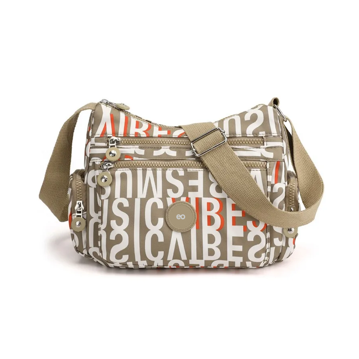 Foto 2 | Bolsas Impermeable Dama Cruzada Eo Safe Imports Esi-19643 Marron