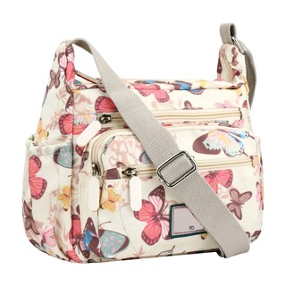 Foto 1 | Bolsa Dama Bandolera Cruzada Impermeable Eo Safe Imports Esi-19641 Beige