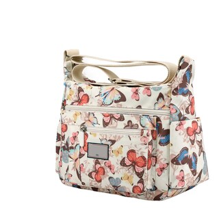 Foto 2 | Bolsa Dama Bandolera Cruzada Impermeable Eo Safe Imports Esi-19641 Beige