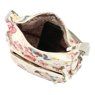 Foto 3 | Bolsa Dama Bandolera Cruzada Impermeable Eo Safe Imports Esi-19641 Beige
