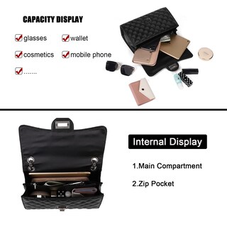 Foto 5 | Bolso Bandolera General Acolchado Para Mujer - Venta Internacional.