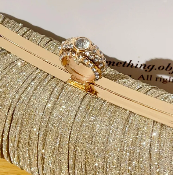 Foto 4 pulgar | Elegante Y Chic Bolsa Bandolera Xtellar Para Mujer - Fiesta Y Moda Con Detalles Diamantes