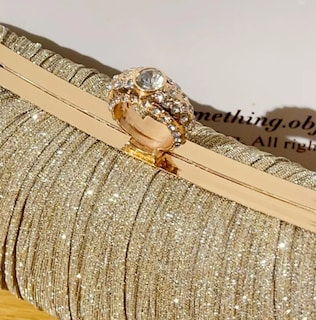 Foto 3 | Elegante Y Chic Bolsa Bandolera Xtellar Para Mujer - Fiesta Y Moda Con Detalles Diamantes