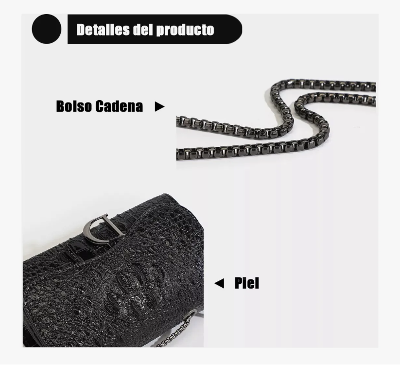 Foto 3 pulgar | Crossbody Bolsos Hombro Bolsos Cadena Para Mujeres