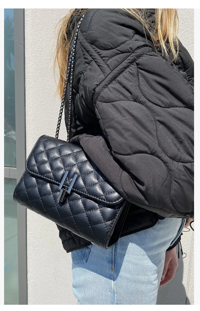Foto 4 pulgar | Crossbody Mujer Bolsos Hombro Bolsos Cadena Para Dama Bolso Color Negro
