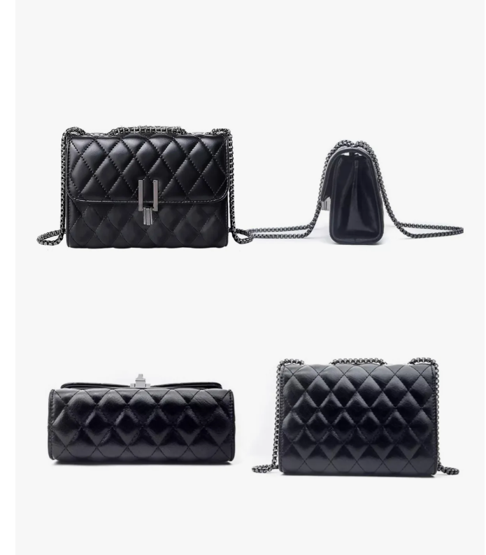 Foto 5 pulgar | Crossbody Mujer Bolsos Hombro Bolsos Cadena Para Dama Bolso Color Negro