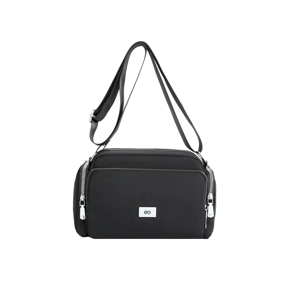 Foto 2 pulgar | Bolsa Bandolera Gran Capacidad Eo Safe Imports Esi-20027 Negro
