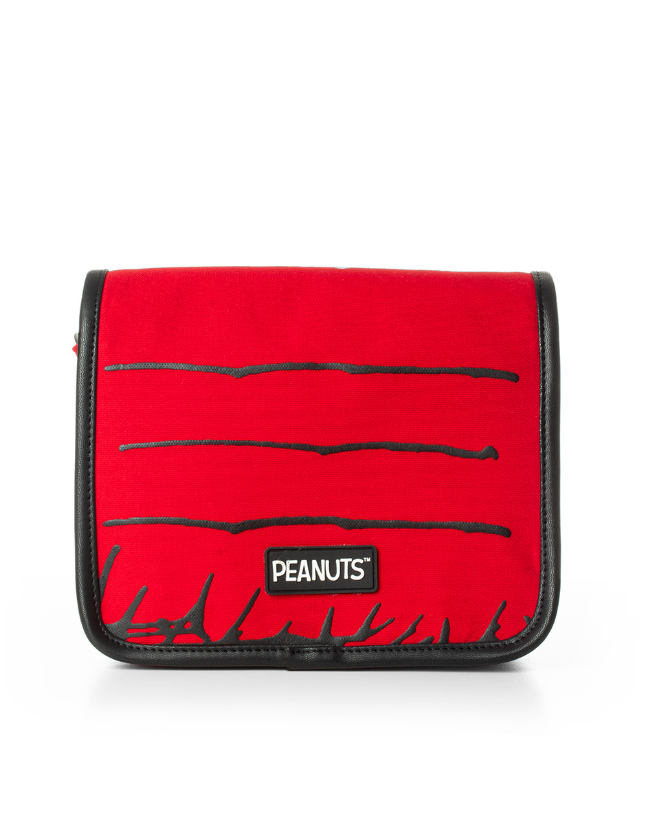 Foto 3 pulgar | Bolsa Peanuts Snoopy Roja