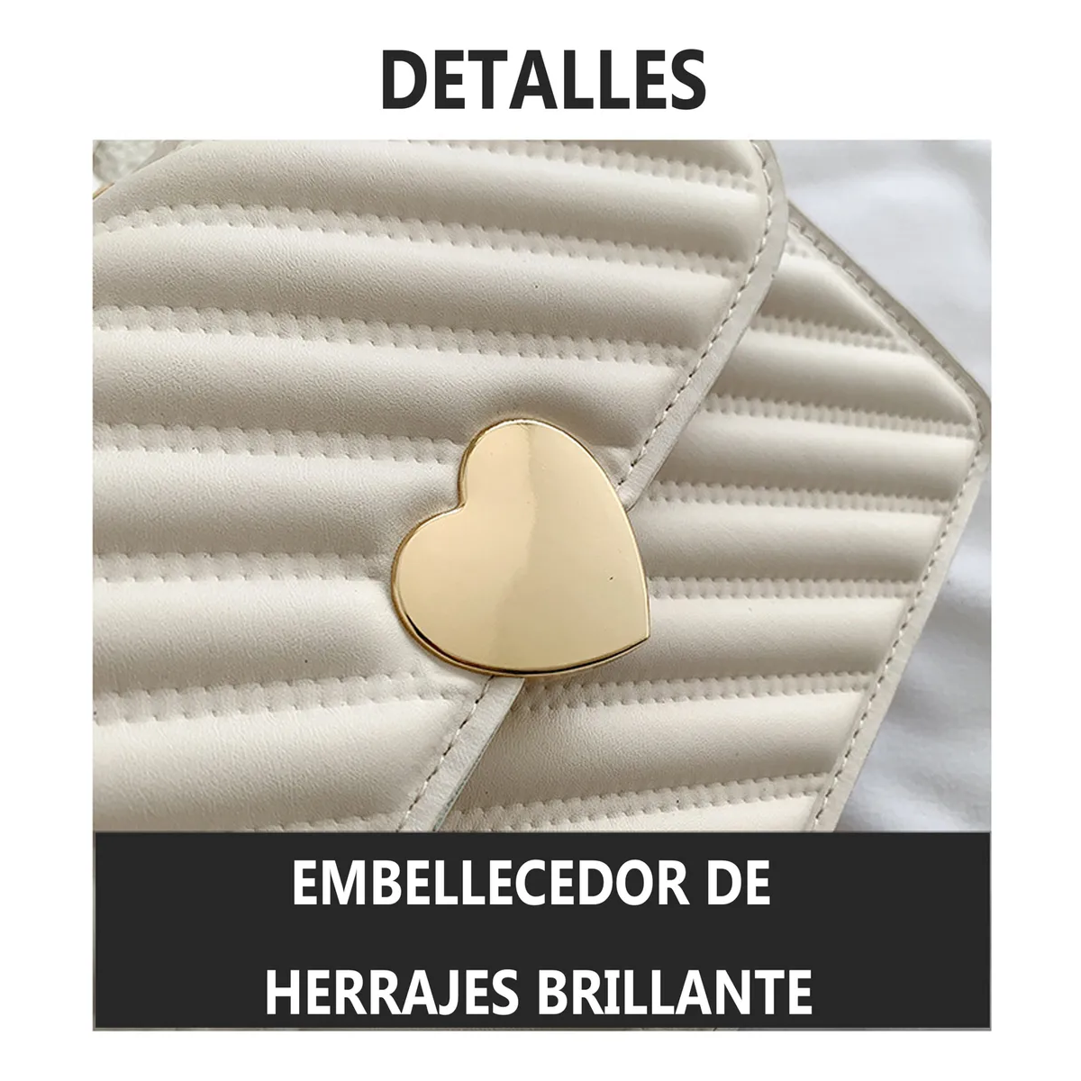 Foto 4 pulgar | Bolso De Mano Eo Safe Imports Esi-20030 Blanco