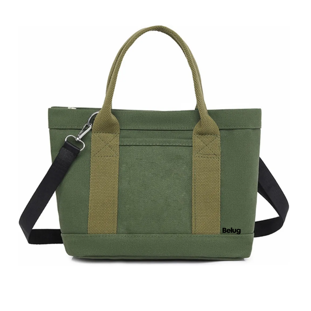 Foto 1 | Bolsa De Hombro Cross Belug  Verde Olivo