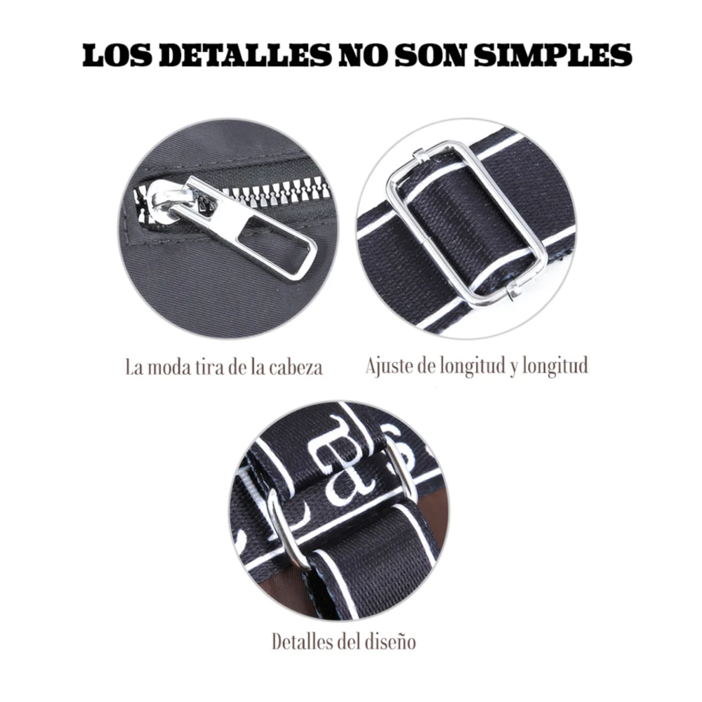 Foto 4 pulgar | Elegante Bolso De Hombro Deportivo Para Mujer Belug  Gris