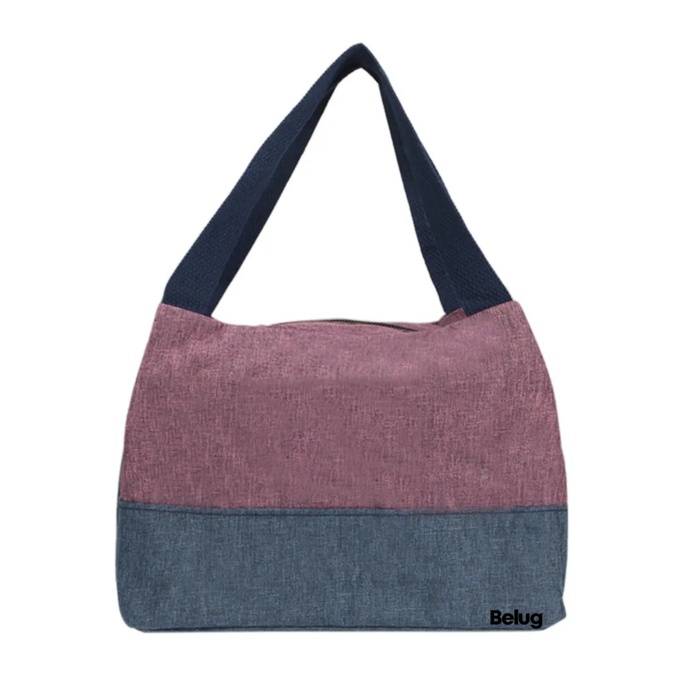 Foto 2 pulgar | Bolso Bolso Cuadrado Cosmético Belug  Morado Azul