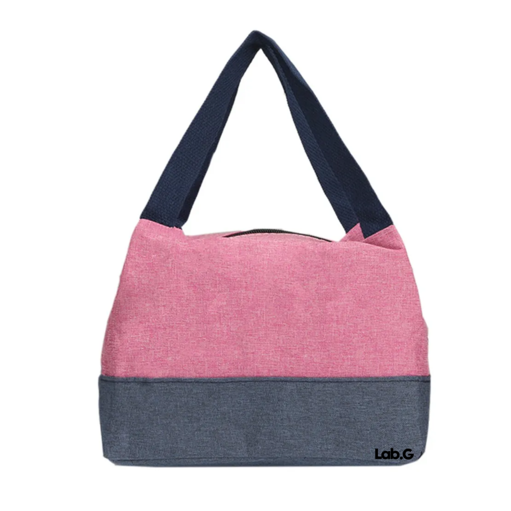 Foto 2 pulgar | Bolso Bolso Cuadrado Cosmético Lab.g  Rosa Azul