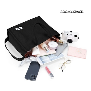 Foto 4 | Bolso Mujer De Pana Casual Belug Negro