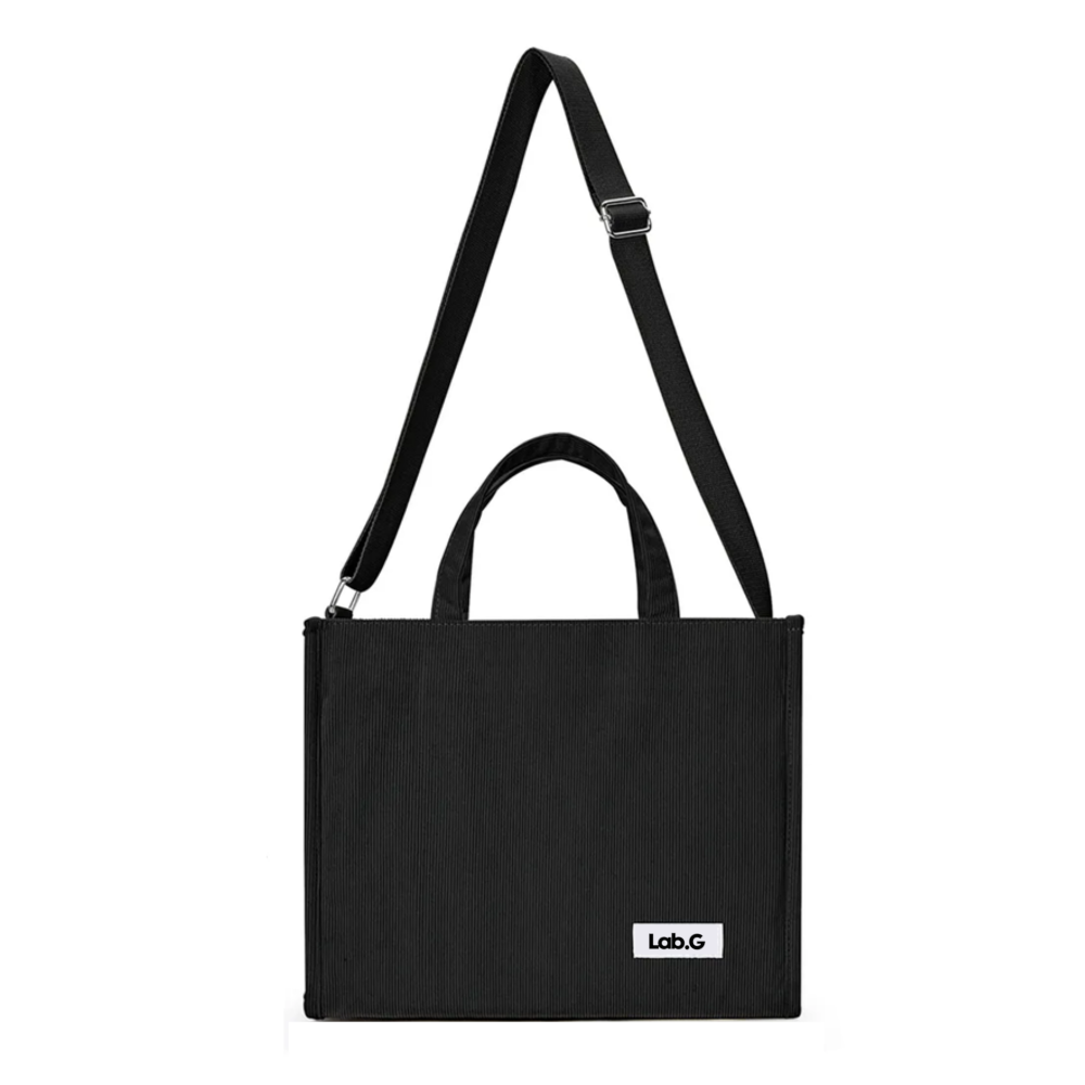 Foto 2 pulgar | Bolso Mujer De Pana Casual Lab.g  Negro