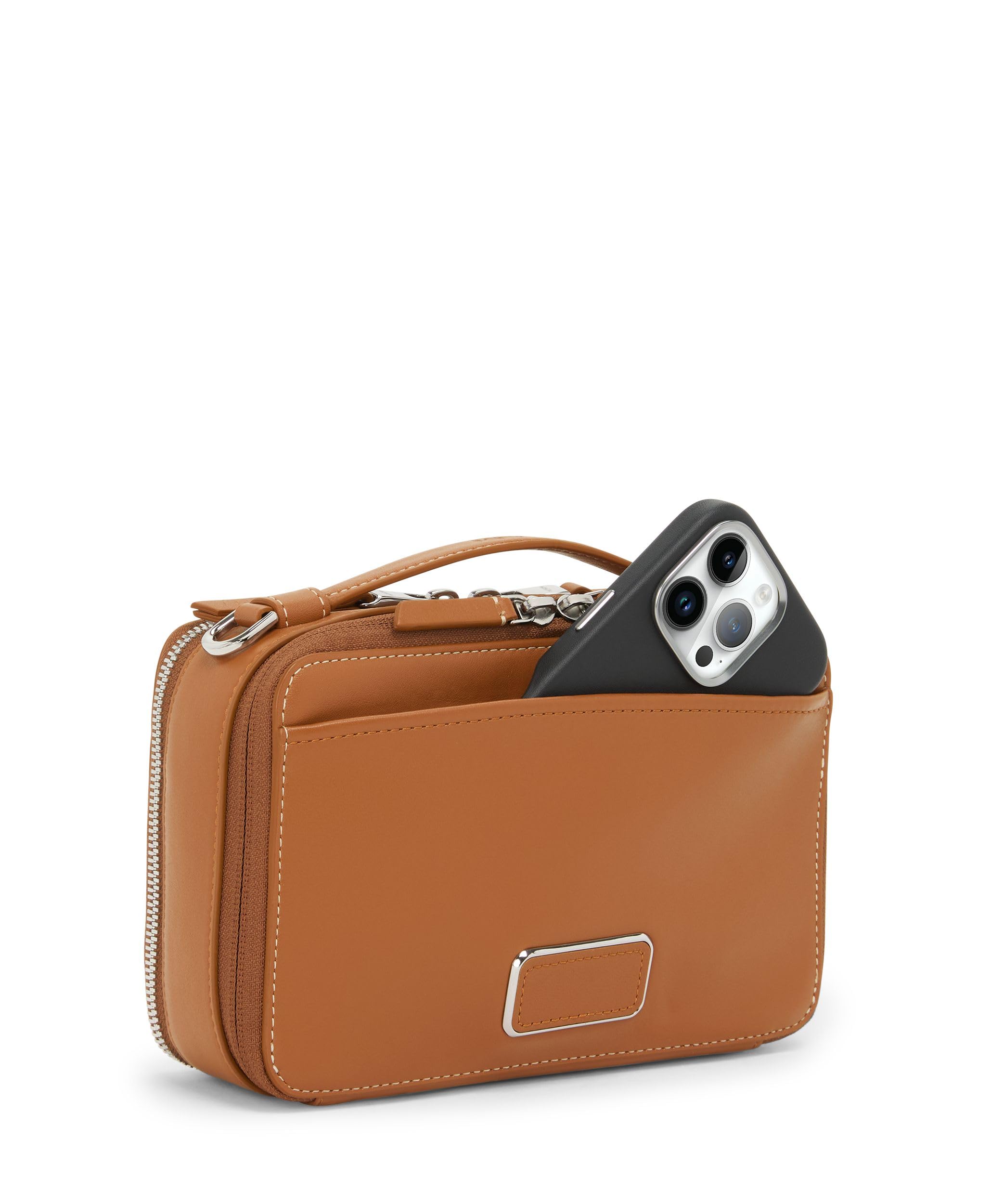 Foto 5 pulgar | Bandolera Tumi Voyageur Myla De Piel Estructurada Color Caramelo - Venta Internacional.