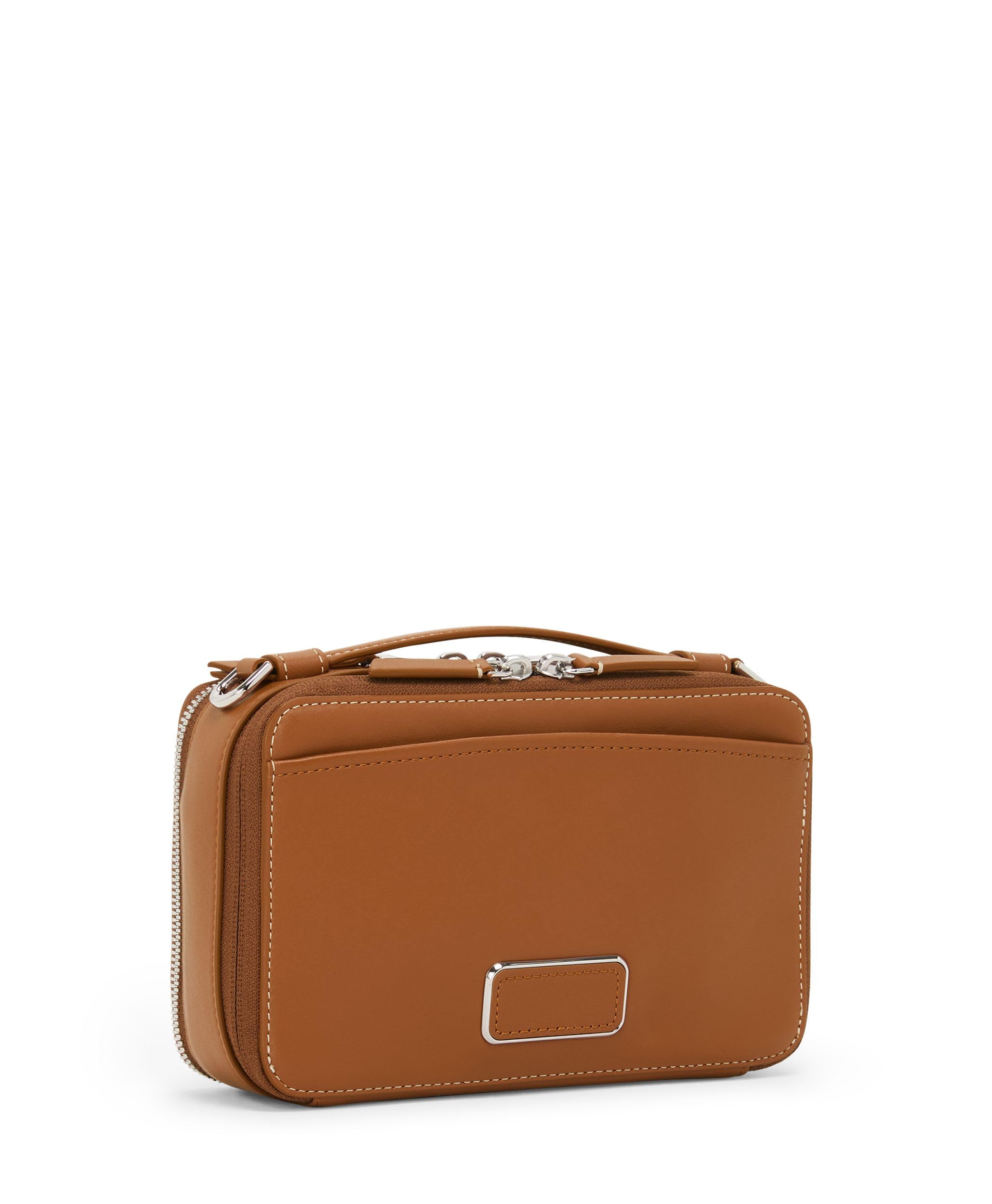 Foto 6 | Bandolera Tumi Voyageur Myla De Piel Estructurada Color Caramelo - Venta Internacional.