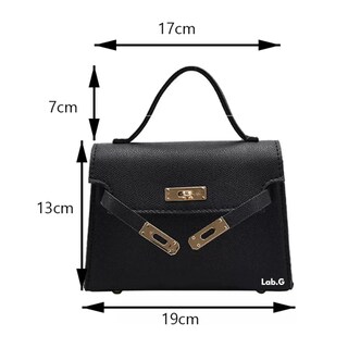 Foto 3 | Bolsa De Dama Mujer Bolsos Para Crossbody Bolso Lab.g Negra