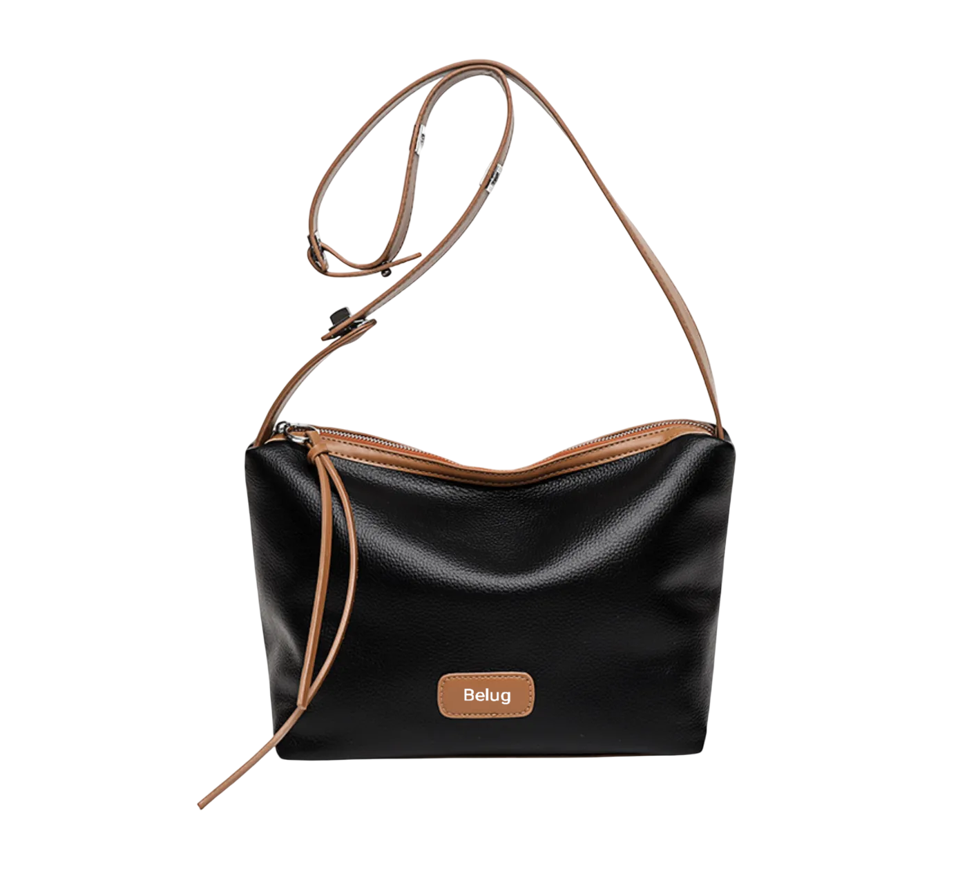 Foto 2 pulgar | Bolso De Mujer Ligero Con Hombro Negro