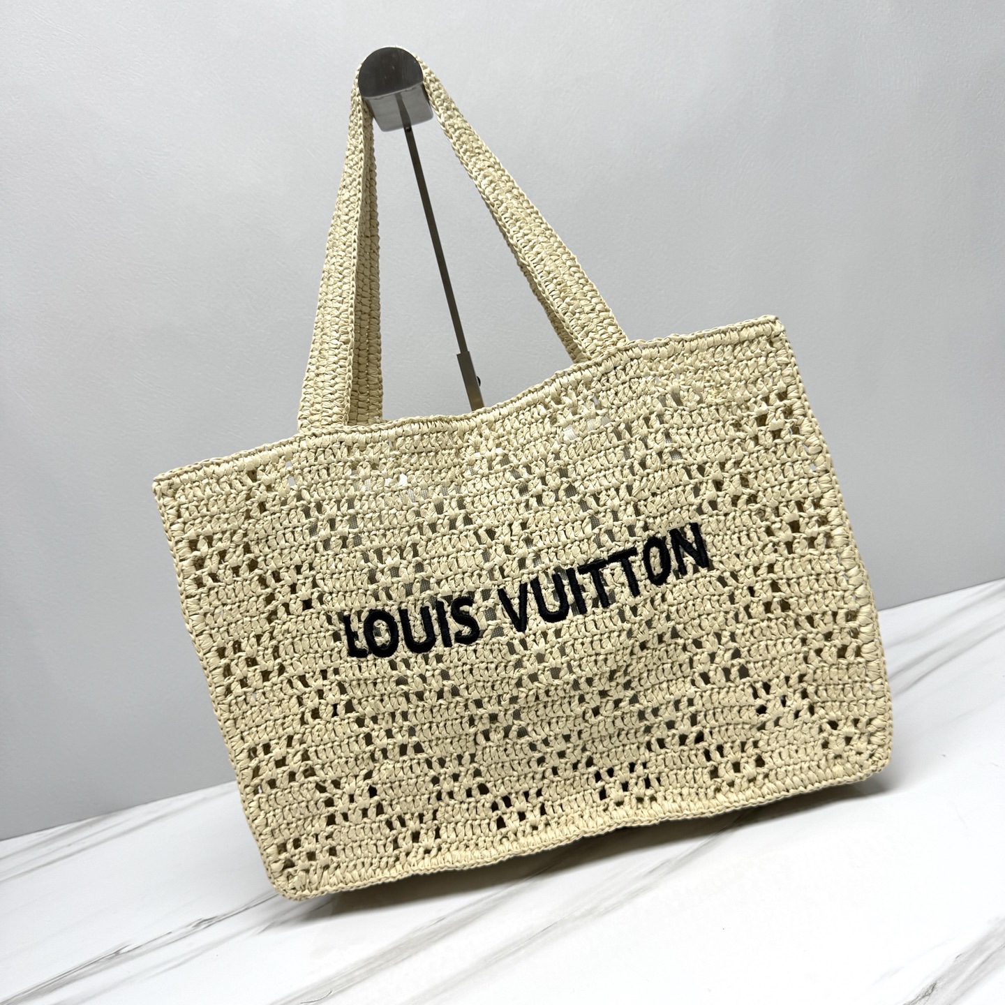 Foto 2 pulgar | Bolso Tejido A Mano Louis Vuitton De Gran Capacidad Para Mujer - Venta Internacional.