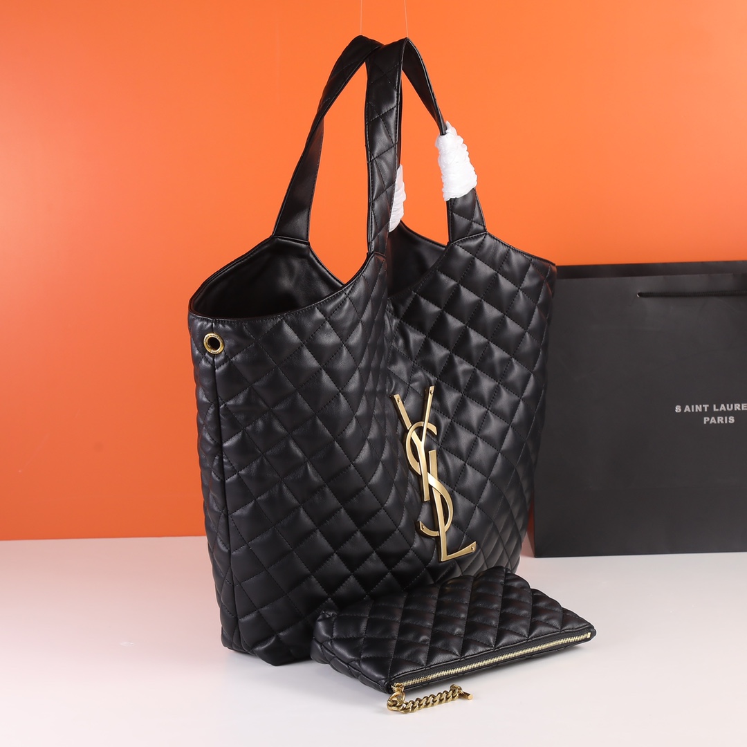 Foto 4 pulgar | Bolsa De Compras Yves Saint Laurent 2025 New Retro Diamond Grid - Venta Internacional.