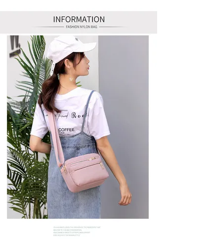 Foto 2 | Bolso Bandolera Xtellar Pequeño Y Sencillo Con Cremallera Para Mujer