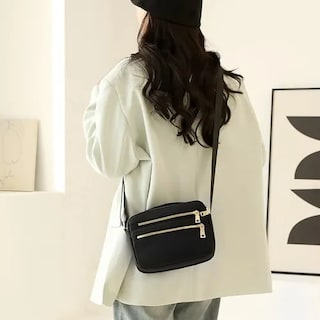 Foto 2 | Bolso Bandolera Xtellar Pequeño Y Sencillo Con Cremallera Para Mujer