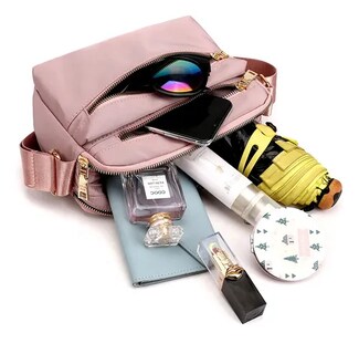 Foto 4 | Bolso Bandolera Xtellar Pequeño Y Sencillo Con Cremallera Para Mujer