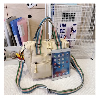 Foto 3 | Bolso Mujer Tote Belug Blanco
