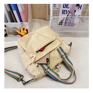 Foto 5 | Bolso Mujer Tote Belug Blanco