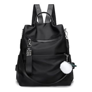 Foto 1 | Mochila Backpack De Mujer Para Escolar De Moda Est. Coreano Eo Safe Imports Esi-20419 Negro