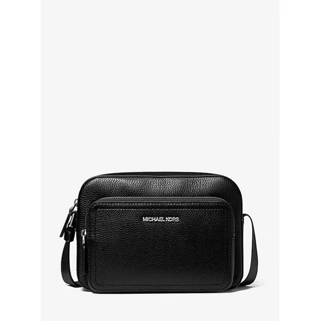 Foto 2 pulgar | Bandolera Michael Kors Cooper De Piel Granulada Negra - Venta Internacional.