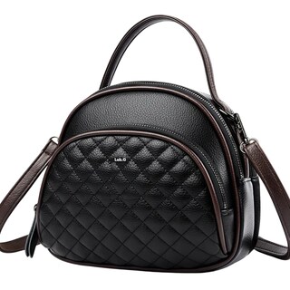 Foto 1 | Bolsos Lab.g De Dama Cruzado Moda Bandolera Crossbody Negro